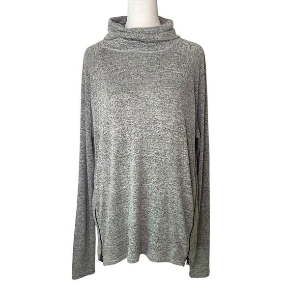 Rag & Bone light heather gray knit turtleneck long sleeve sweater size S - Picture 1 of 12